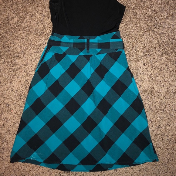 I.N. San Francisco Tank Dress w/tie - Size 3 - Picture 5 of 6